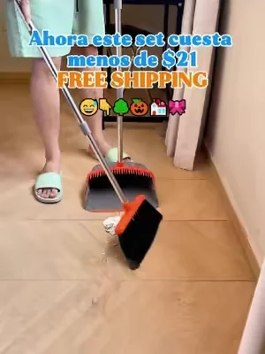 Si la escoba en casa no puede quitar el pelo así, entonces realmente necesitas esto.#paratiiiiiiiiiiiiiiiiiiiiiiiiiiiiiii #limpiando #broomanddustpan #broomdustpanset #dealsforyoudays 
