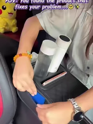 Small items,big changes;red handles cushions are always my first choice.🔥👍🏻🔥 39W #car #tiktokshopfalldealsforyou #tiktokshop #tesla #carlover 