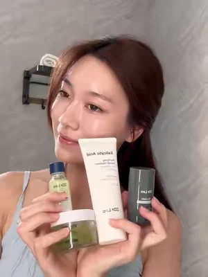 Blackheads? Gone. Oily shine? Gone. Zits? Flattened. This set does it all✨🩷#dealsforyoudays #acne #acnetreatment #GlowUp #drleo 