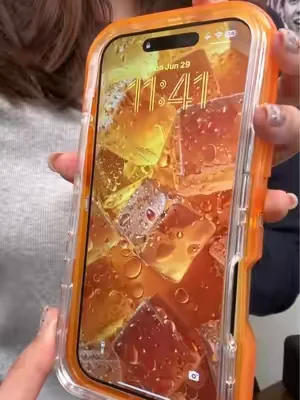 💛🧡🍊Love it! 3 in 1 phone case. #iphone17promax #dealsforyoudays #iphonecase #clearcase #summerwins 