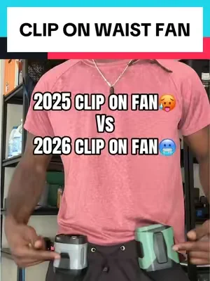 Upgrade to the 2026 version!  #fan #waistfan #bluecollar #portablefan #dealsforyoudays 
