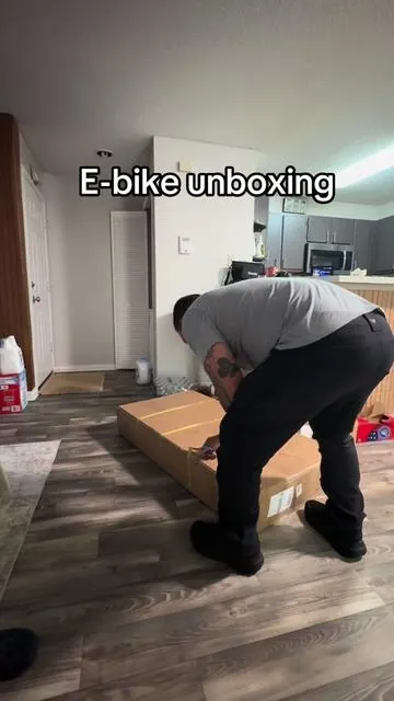 E-bike unboxing #ebike #dealsforyoudays 