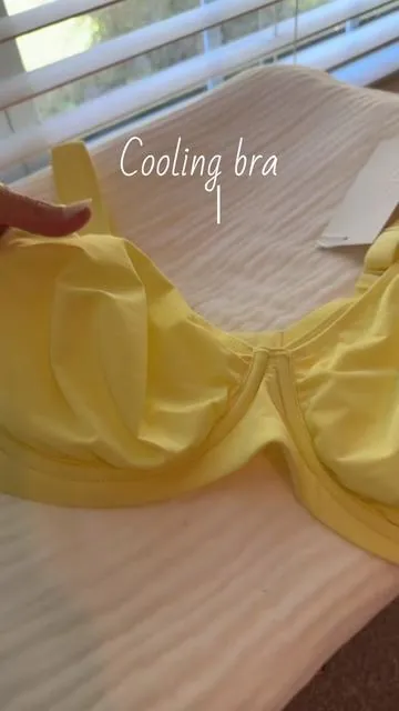 This one is made of the same material as a cooling blanket! #hsiabra #minimizerbra #dealsforyoudays #plussize 