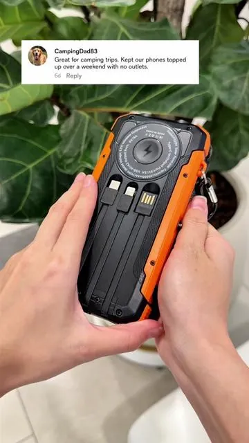 Summer gear. Camping gear. Out door gear. Backup power bank. Solar panels. Solar charger. Multi functional charger.  #powerbank #phonecharger #portablecharger #campingessentials #dealsforyoudays 