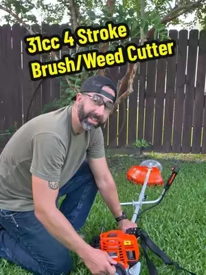 DEALS FOR YOU NEO-TEC 31cc 4-Cycle Gas Weed Wacker 4 in 1 String Trimmer/Edger 17" with 10" Brush Cutter x3 RubberU-Handle & Shoulder Strap, Light Stable and Powerful Gas Weed Eater for Grass Cutting @NEO-TEC Garden #tiktokshopdealsforyoudays #summerwins #DealsForYouDays #Summervibes #tiktokshopcreatorpicks 