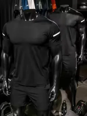 Quick Dry Fabric For Gym And Outdoor Training 🧵🏋️‍♂️☀️ #outfitinspo #wearablefashion #summerwins #foryou #trendingvideo 
