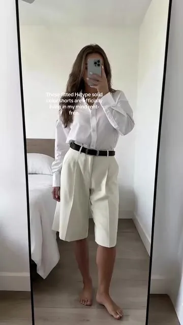 POV: You finally found the perfect comfortable and stylish shorts with actual usable pockets.#tiktokshop #casualoutfits #ootd #womenswear 