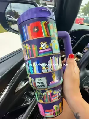 Frost Buddy made a tumbler for the BOOKTOK girls 📚😭 #BookTok #booktokgirlies #booktokfyp 