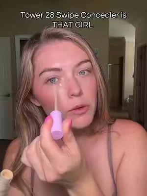One of my holy grail concealers!! Shades sell out fast so make sure you get your shade! @Tower 28 Beauty #tower28 #tower28swipeconcealer #concealer #ttsbeautybesties #tiktokshopcreatorpicks 
