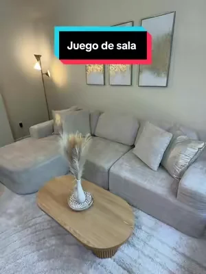 Este sofá transformó mi sala, quedó hermosa #creatorsearchinsights #tiktokshopstockup #DealsForYouDays #tiktokshopcreatorpicks #sofa 