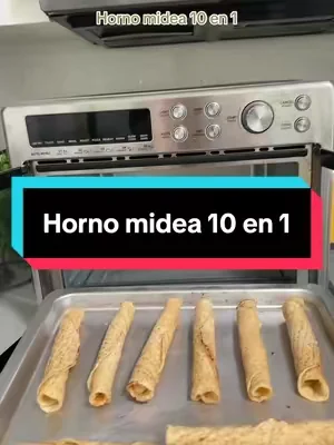 Air Fryer toaster oven midea #tiktokshopcreatorpicks #TikTokShopFinds #hornomidea #comidarapida #cocinafacil 