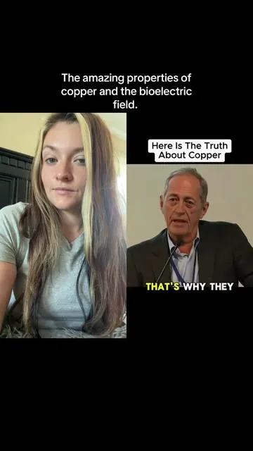 #duet with @Seed Truths I’ve been telling yall. Your bioelectric field….copper… that’s all I can say. The ancients even knew this. #bioelectricity #biofield #copper #ancientsecrets 