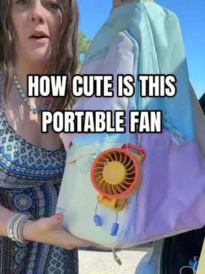 This portable handheld fan has earned a permanent spot in my bag. ☀️ Whether we’re at the zoo, the park, baseball games, or waiting in long lines, it’s been a lifesaver in this heat. The turbo airflow is seriously impressive for such a small fan! 🌬️💜 Snag it while it’s on sale during Deals for You Days! 🛍️✨ #PortableHandheldFan #PortableFan #SummerEssentials #DealsForYouDays #TravelEssentials