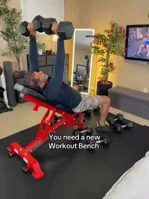 Ritfit Weight Bench is exactly what you want. #weightbench #workoutbench #homegymequipment #gymequipment #homegym@RITFIT Sports 