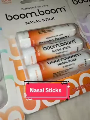 One quick inhale and I’m ready to tackle the day. 🌿 Whether you’re feeling stuffy, need a little afternoon pick-me-up, or just love a refreshing burst of essential oils, BoomBoom Nasal Sticks have become a must-have in my bag. Small enough to take anywhere and available in amazing scents, they’re the little boost I didn’t know I needed! #BoomBoom #BoomBoomNasalStick #EssentialOilInhaler #dealsforyoudays #summeressentials 