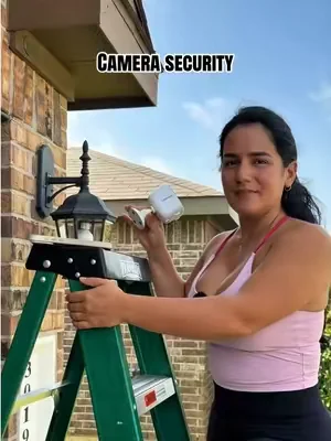 Una cámara de seguridad para proteger tu casa tus paquetes y con muy fácil instalación!#magneticcamera #dealsforyoudays #summerwins #garage #security 