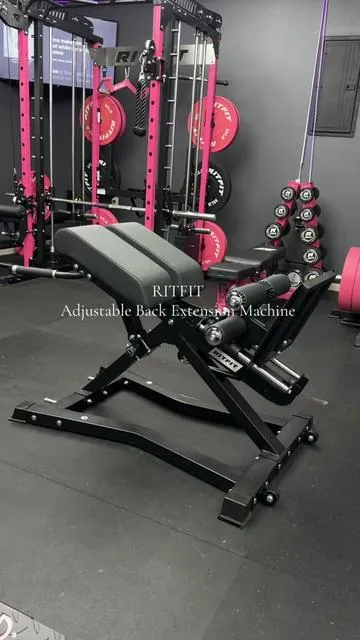 Adjustable Back Extension Machine For Home Gym 💪🏽🔥 @RITFIT Sports  #RITFITHomeGymSuperBrandDay#dealsforyoudays#ritfitsports#homegym#ttshop 