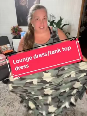 #Dress #LoungeDress #TanktopDress #SummerDress  