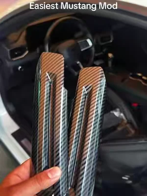 The easiest Mustang mod you can possibly do #mustang #ecoboost #mustanggt #cartok #upgrade 