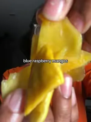 Blue Raspberry Sour Mango #finalboss #sourcandy #healthysnacks 