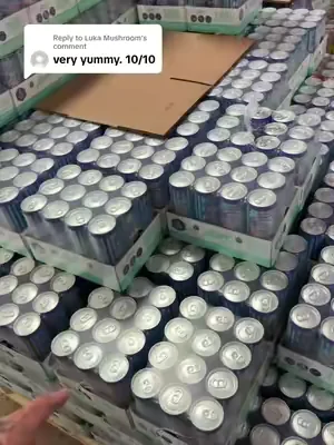 Replying to @Luka Mushroom purple cotton candy 🔥 #alaninu #fyp #energydrinks 