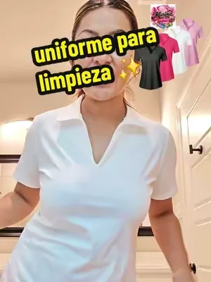 Respuesta a @alma.herrera424 Women's Solid Color Sports Polo aqui en el carrito de compras #dealsforyoudays #Summerwins #goodquality #housecleaning #uniformedetrabajo 