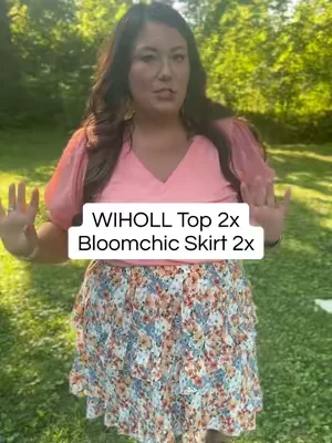 Perfect dressy outfit even for the curvy girls. I love this one! #curvytiktok #curvyfashion #skirtoutfits #plussize #workoutfit 