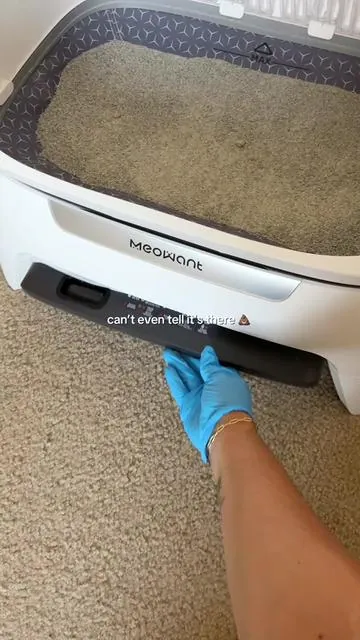 I will neverrr go back to a regular scooping box omg😭 #automaticlitterbox #catlitterbox #kittylitterbox #litterbox #dealsforyoudays 
