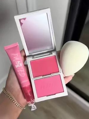 obsessed with this bundle #Painted #LipBalm #Blush #Makeup 