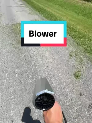 This handheld 2000 G leaf blower from Seese really surprise me at how powerful it actually is #DealsForyoudays #SummerWins #Mowing #LeafBlower #Yardwork