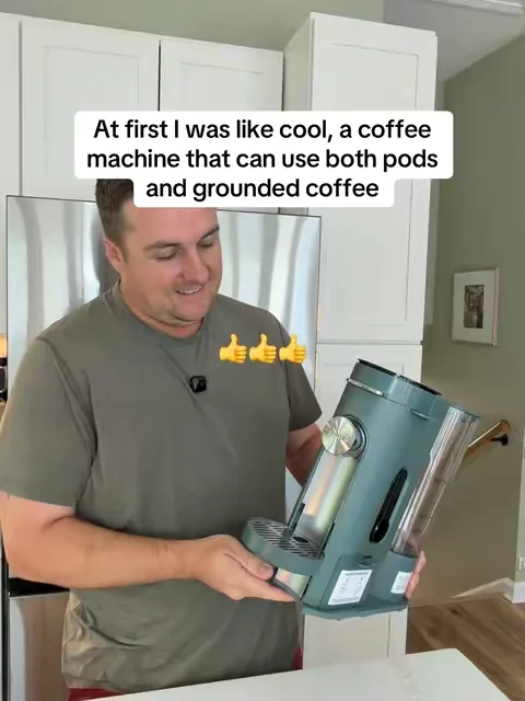 The Ninja Pod and Grounds is perfect for any coffee lover who wants no restrictions on picking out their coffee in store. #coffeelover #ninjacoffeemaker #kitchenfinds 