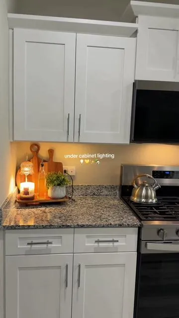 Las luces que necesitas para tu cocina😍 #undercabinetlights #undercabinetlighting #lighting #light #luces 