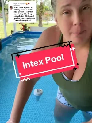 Replying to @Christine🦁❌ and the pool pump I recommend is my pinned video #Pool #IntexPool #AboveGroundPool #SwimmingPool 