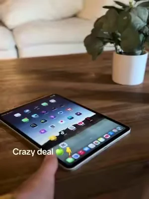 Refurbished iPad Pro 11” (2018) 📱 ✨ Excellent Condition 📶 WiFi + Cellular (Unlocked) 🛡️ 1-Year Warranty 🛡️ Tempered Glass Pre-Installed 🚚 Free Shipping #iPadPro #RefurbishedApple #TechDeals #AppleDeals #TikTokFinds 