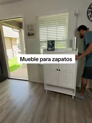 ONBRILL Shoe Storage Cabinet 👟✨ Si la entrada de tu casa siempre termina llena de zapatos, este gabinete es un cambio total. Mantiene todo organizado, protegido del polvo y hace que cualquier espacio se vea mucho más limpio y elegante. Además, sus repisas son ajustables para adaptarse a diferentes tipos de calzado. #tiktokshopcreatorpicks #summerwins #summervibes #dealsforyoudays #summeressentials   
