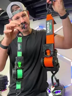 Rhino 2” ratchet straps 