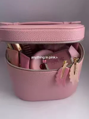 obsessed 🩰 #makeup #makeupbag #vanitybag #travelbag 