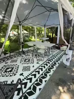 This 10x20 canopy is perfect for outdoor hosting or just extra shade for hanging out on the yard.  Camping or ball games. @Outsunny #outdoorliving #popupcanopy #canopy #backyardshade #backyardsetup 
