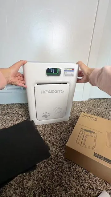 I always forget to grab extra so I have them when the machine says it’s time to replace. @Heapets #airpurifier #heapets #airfilter #petowner 