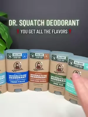 Keep your pits fresh with Dr. Squatch #deodorant 