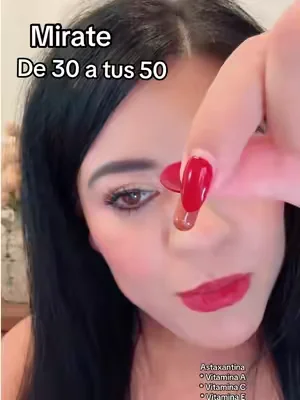 Empiézate a cuidar hoy para que a tus 50 te veas de 30 y a los 70 te veías de 50 Astaxantina * Vitamina A Astaxantina * Vitamina C * Vitamina A * Vitamina E * Vitamina C * Vitamina E * Zinc fermentado * Zinc fermentado * Péptidos de colageno éptidos de colágeno * Ceramidas vegetales (raiz de konja #vitaminas #newchapterinc #tiktokshopstockup #tiktokshopcreatorpicks #dealsforyoudays @New Chapter Inc 