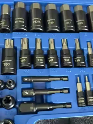 One Tool Set. Endless Possibilities. 🔧🔥 Whether you’re tackling automotive repairs, engine work, or shop projects, the @CASOMAN TOOLS 71-Piece Master Hex & Torx Bit Socket Set has the sizes you need in one organized case. ✔️ Hex bit sockets ✔️ Torx & E-Torx sockets ✔️ SAE & Metric sizes ✔️ 1/4”, 3/8”, and 1/2” drive compatibility ✔️ Built for mechanics, DIYers, and serious tool collections Don’t waste time hunting for the right bit—keep everything you need in one complete set. Grab yours while this deal lasts! 💪🛠️ #torx #tooltok #casoman #summerwins #tiktokshopdealsforyoudays 
