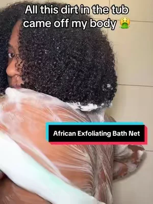 Ditch those wash clothes and loofahs asap. #africannetsponge #exfoliation #summeressentials #dealsforyoudays #tiktokshopcreatorpicks 