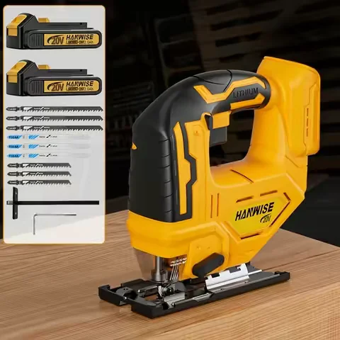 Stop fighting heavy cords and dull tools. This 20V cordless jigsaw rips through wood, plastic and metal with a powerful brushless motor, variable‑speed trigger and 3 cutting modes for straight lines, tight curves and 0–45° bevels. Quick, tool‑free blade changes plus a built‑in work light make every DIY project smoother and safer. Perfect upgrade for your shop—and an easy win as a gift for the guy who builds everything. Tap to add pro‑grade cutting power to your toolkit. #DealsforYouDays #jigsaw #cordlesstools #DIYprojects #giftfordad #tooltok