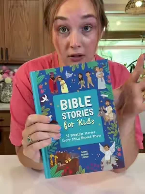 Teaching our kids about Jesus is one of the greatest gifts we can give them. 🤍 These Bible stories make it fun, engaging, and easy for little hearts to learn God’s love, one story at a time. 📖✨ #BibleStoriesForKids #FaithFilledFamily #ChristianParenting #KidsBible 