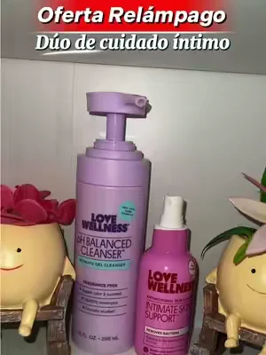 Me Encanta El Bienestar Apoyo Íntimo Para La Piel x Paquete De Limpiador Equilibrado Con PH#dealsforyoudays 