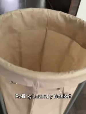Rolling Laundry Basket! Perfect for those huge loads!