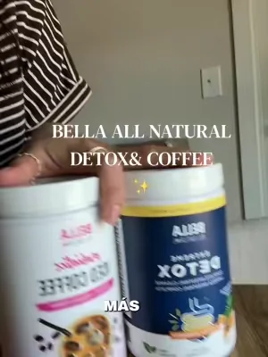 Si vas a empezar con productos de bella all natural te recomiendo estos dos!  #bellaallnaturaldetox #bellaallnaturalcoffee #probioticos #estreñimiento  NO MEDICAL ADVICE! Individual results may vary 
