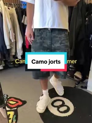 Baggy jorts you need. #camoshorts #baggyshorts 