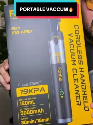 Every car needs one of these. 🔥 This compact 4-in-1 tool works as a vacuum, air duster, inflator, and deflator, making it perfect for keeping your car, desk, keyboard, cup holders, vents, and hard-to-reach spots clean. It comes with multiple attachments, a carrying case, and up to 30 minutes of runtime on Low Mode or 15 minutes on High Mode. I keep one in my truck because it’s one of those tools that’s always useful, especially after beach trips, road trips, or everyday messes. Massively discounted with free shipping for a limited time. Check it out for yourself—I’ll leave the link right down here.@Fanttik #handheldvacuum #portablevacuum #carcleaning #dealsforyoudays #TikTokShopFinds 